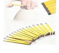 HPMCVE Set di Strumenti per Scolpire L'argilla da 15 Pezzi; Coltello da Rifinitura per Ceramica per La Creazione Artistica in Ceramica. Kit da Intaglio Portatile per Hobbisti Fai da Te, Modellatori