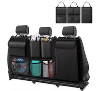 HPOUYDB Auto Bagagliaio Organizer, per Renault Austral E-Tech Hybrid Esprit Alpine SUV 2022-2025 Trunk Organizer Auto Pieghevole Auto Seat Organizer Accessori