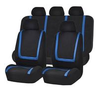 HPOUYDB Coprisedili Auto, per Porsche Cayenne E-Hybrid 2018-2022 2023 2024 202 Elastico Auto Antisudore Coprisedili Set Anteriori Perfettamente Aderente resistentelavabile,Blue