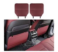 HPOUYDB Protettori di Seggiolini Auto, per BMW 530d 530e 540i 540d xDRIVE Touring Wagon Impermeabile Protezione Schienale Sedile Anteriore Proteggi Anti-Calcio,Red