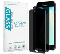 HPTech Pellicola protettiva per la privacy progettata per iPhone SE 2020, iPhone 8, iPhone 7, iPhone 6S, iPhone 6 da 4,7 pollici, in vetro temperato anti-spia, antigraffio, senza bolle, confezione da