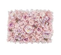HPTHLY Siepe Artificiale con Fiori, Leggera E Facile da Installare, per La Decorazione da Parete Esterna di Casa, Giardino, Matrimonio,20pcs