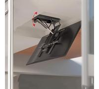 HPTHLY Supporto TV Motorizzato A Soffitto, Supporto TV Motorizzato A Parete, con Telecomando, Gancio Elettrico A Scomparsa per TV, Sollevamento Automatico Elettrico PE