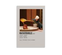 HPVCGRF Ratatouille, poster da parete estetico su tela, poster vintage per stanze, 30 x 45 cm, senza cornice