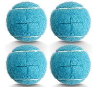 HPWFHPLF Palline da tennis pretagliate per camminatori, 4 pezzi, resistenti e di lunga durata, pretagliate per una facile installazione, feltrini universali per gambe e mobili, protezioni per