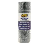 HPX MIB1910-Nastro Isolante Nero in PVC, 19 mm x 10 m