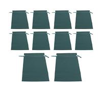 HPZIHUIT 10 pezzi di stoccaggio borse da stoccaggio pieghevole lavabile impermeabile affidabile bullo di design per la scuola viaggio scolastico (Verde)