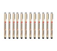 HPZIHUIT 12 penne Micro Line Penne da disegno Colorfast impermeabili ad asciugatura rapida per disegnare, scrivere, progettare prodotti architettonici