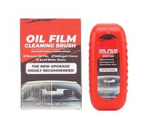 HPZIHUIT 2 Pezzi 120ml Detergente per Pellicola a Olio Migliora La Chiarezza Previene Pioggia e Nebbia Pannello per la Pulizia del Vetro per Specchietti Laterali del Parabrezza