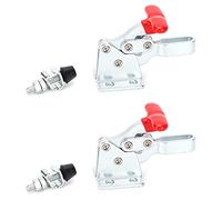 HPZIHUIT 2Pcs Saldatura Toggle Morsetto Apparecchio Orizzontale Gomito Compressore A Sgancio Rapido Strumento Manuale GH-13005