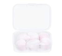 HPZIHUIT 6Pcs Waterproof Earplug Reusable Noise Reduction Wax Cotton Earplugs for Swimming