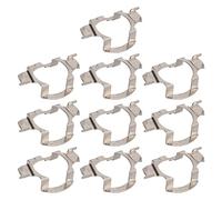 HPZIHUIT Adattatore per lampadina da 10 pezzi Durevole Compatto Comodo Pratico Facile sostituibile Accessori di conversione per LED H7