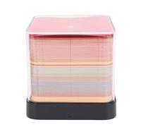 HPZIHUIT Blocco note artistico 3D con motivo circense, intaglio di carta, calendario 2026 e luce per la scrivania.