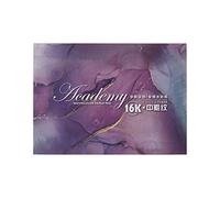 HPZIHUIT Carta per acquerello 16K 20 pagine Blocco di carta per acquerello durevole e facile da strappare per artisti Studenti Bambini (PWC3002016K grana medio grossa)