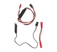 HPZIHUIT Controller per verricello per auto RC Telecomando universale per verricello in rame siliconico con spina adattatore per modelli cingolati RC