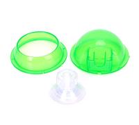 HPZIHUIT Mangiatoia per rettili con ventosa Vasca per vivaio acquatica traslucida per anfibi, rettili, tartarughe, gechi, serpenti e lucertole