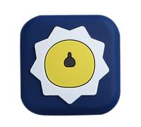 HPZIHUIT Paracolpi per maniglie delle porte con design a cartone animato, protezioni per pareti, cuscinetti antiurto per pomelli delle porte, design autoadesivo per la casa (Leonessa)