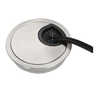 HPZIHUIT Passacavo da scrivania da 60 mm per organizer per cavi Passacavo da scrivania per ufficio Passacavo per copertura foro cavo in lega di zinco