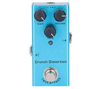 HPZIHUIT Pedale effetto per chitarra elettrica Crunch Distortion Mini True Bypass Lega di alluminio DC 9V JDF-3
