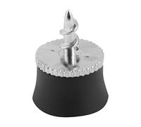 HPZIHUIT Strumento per il recupero della ventosa per raccogliere la pallina da golf Comodo lega di silicone nero a risparmio energetico adatto per gli amanti del golf