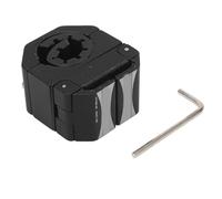 HPZIHUIT Supporto per telefono da bici anello nascosto, supporto per telefono da moto, clip per cellulare da manubrio per telefoni con larghezza da 40 a 90 mm