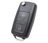 HPZPRPCEW 2 3 Pulsanti Custodia Flip Tasto Chiave Case Shell Per VW Per Golf MK6 Per Polo Per Bora Per Beetle Per Tiguan Per Passat Per Caddy(2 pulsanti)