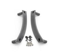 HPZPRPCEW 2 Pezzi di Ricambio per Maniglia Porta Sinistra Destra Interna Auto per VW per Beetle 1998 1999 2000 2001 2002 2003 2004 2005 2006 2007 2008 2009 2010(Gray-L R)