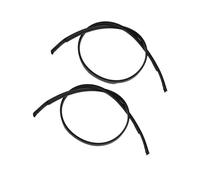 HPZPRPCEW 2 Pezzi Per Toyota Per Yaris Sedan 2007 2008 2009 2010 2011 Modanatura Gocciolatoio Laterale Sinistro Destro Guarnizione Di Finitura 75551-52160