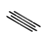 HPZPRPCEW 4 Pezzi Per Jeep Per Grand Cherokee II WJ WG 1998-2005 Guarnizioni In Gomma Per Finestrini Anteriori Posteriori Impermeabili Esterni