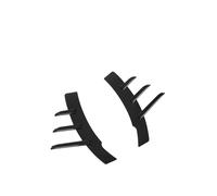 HPZPRPCEW 4 Pezzi Per M2 G87 Base Coupe MP Style 2023-2025 Modanature Laterali Paraurti Anteriore/posteriore(Nero lucido)