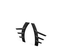 HPZPRPCEW 4 Pezzi Per M2 G87 Base Coupe MP Style 2023-2025 Modanature Laterali Paraurti Anteriore/posteriore(Carbon Fiber Look)