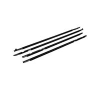 HPZPRPCEW 4 Pezzi Per Toyota Per Prius 2004-2009 Guarnizione Per Modanatura Finestrini In Gomma Per Vetri Portiera Laterali Impermeabile Nero 75710-47010