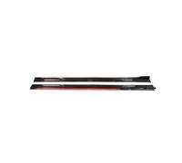 HPZPRPCEW 8 Pezzi 2m Per Opel Per Antara 2006 2007 2008 2009 2010 2011 2012 2013 2014 2015 2016 2017 Spoiler Laterale Auto Posteriore(Red and black)