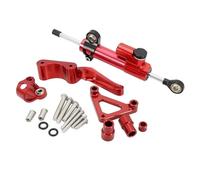HPZPRPCEW Accessori Moto In Alluminio CNC Ammortizzatore Di Sterzo Con Staffa Montaggio Completa Per Ducati Per Monster 696 795 796 Dal 2008 In Poi(Model L)