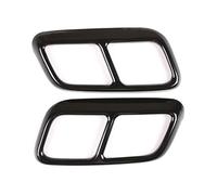 HPZPRPCEW Adatto Per I Modelli Per Land Rover Per Range Rover Sport 2018 2019 2020 Parti Decorative Per Tubi Di Scarico In Acciaio Inossidabile(Nero B)