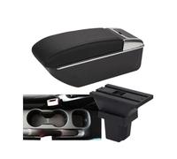 HPZPRPCEW Box Bracciolo Auto Box Contenitore Braccio Accessori Per C&hevrolet Per Trax Per Tracker 2015 2016 2017 2018(D2 Nero nero NoUSB)