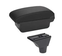 HPZPRPCEW Box Bracciolo Centrale Per Auto Per Opel Per Meriva Box Console Centrale Supporto Gomito Braccio Custodia Di Immagazzinaggio(A-Black black line)