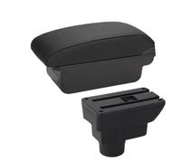 HPZPRPCEW Box Bracciolo Centrale Per Opel Per Corsa D Box Bracciolo Auto Parti Interne Scatola Di Deposito Pezzi Di Retrofit(C2 Linea nera NO USB)