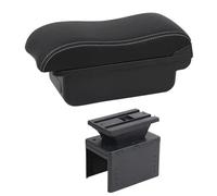 HPZPRPCEW Box Bracciolo Per Fiat Per Grande Per Punto Per Fiat Per Punto Auto Box Vanità Centrale Con USB(B2 Linea Bianca)