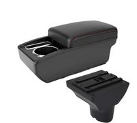 HPZPRPCEW Box Bracciolo Per Hyundai I20 2012 Parti Di Ricambio Per Bracciolo Centrale Box Portaoggetti Accessori Auto(A1 Nero rosso SENZA USB)