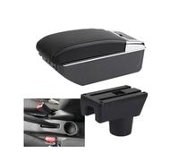 HPZPRPCEW Box Bracciolo Per Mitsubishi Per Attrage Per Mirage Per Space Star Accessori Auto(D2 linea nera 7USB)