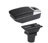 HPZPRPCEW Box Bracciolo Per Toyota Per Urban Cruiser Per Ist Generazione Vano Portaoggetti Centrale(Una linea nera Nessuna USB)