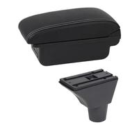 HPZPRPCEW Bracciolo Auto Per Citroen Per Berlingo Contentore Centrale Stile Auto Decor Con Portabicchieri(C1 Linea Bianca)