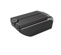 HPZPRPCEW Bracciolo Centrale Per Opel Per Corsa F Per Corsa F 2019 2020 2021 2022 2023 2024 Scatola Portaoggetti Interni(B1 Nero rosso 7USB)