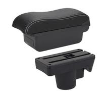 HPZPRPCEW Bracciolo Per Opel Per Astra Scatola Bracciolo Per Opel Per Astra H 2006-2011 Bracciolo Auto Scatola Di Archiviazione A Superficie Curva(C3 Nero bianco SENZA USB)