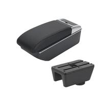 HPZPRPCEW Bracciolo Per Seat Per Ibiza MK4 IV 6J Interni Auto Console Scatola Di Archiviazione Bracciolo Centrale 2008 2009 2010-2017 Accessori Auto(Black Line)