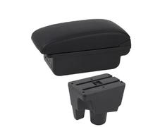 HPZPRPCEW Bracciolo Per Toyota Per Aqua 2011 2012 2013 2014-2020 Scatola Di Deposito Auto Console Centrale Scatola Bracciolo Centrale(B2 linea nera 3USB)