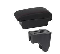 HPZPRPCEW Bracciolo Scatola Restyling Interni Portaoggetti Accessori Auto Dettagli Interni Per Daihatsu Per Terios 2(B1 Nero rosso 3USB)