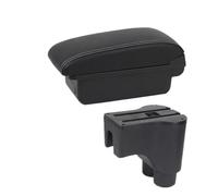 HPZPRPCEW Bracciolo Scatola Restyling Interni Portaoggetti Accessori Auto Dettagli Interni Per Daihatsu Per Terios 2(A1 Nero bianco NOUSB)