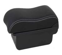 HPZPRPCEW Brachiolo Per Opel Per Corsa E 2014 2015 2016 2017 2018 2019 Scatola Di Archiviazione Bracciolo Centrale Interno(B3 Nero bianco 3USB)